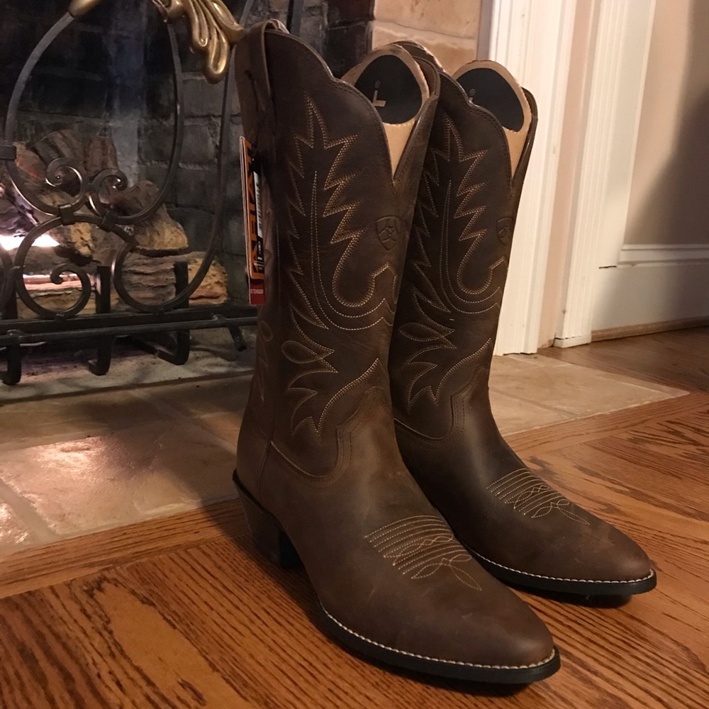 Ariat Heritage Western R-Toe Cowgirl Boots